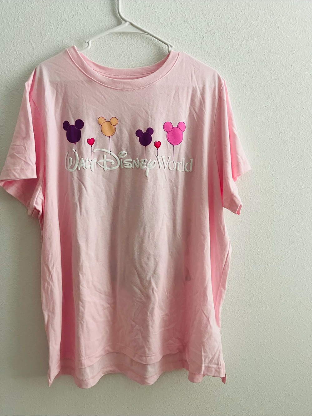 Disney 2026 Pink T-Shirt - Mickey Balloon Design NWT ( various sizes available)